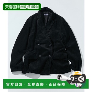 1h可退 日本直邮NAUTICA 女士复古风牛仔布双排扣西装外套（可套