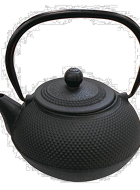【日本直邮】CAPTAIN STAG 铁铸茶壶黑色900ml附滤茶器UW-2003