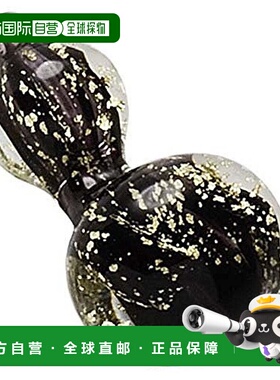 【日本直邮】Aderia阿德利亚筷枕箸置金箔玻璃葫芦F-77430