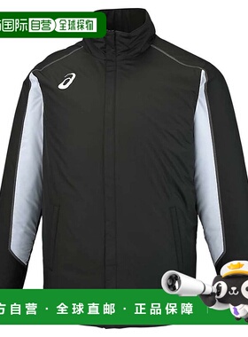 日本直邮ASICS 2031E055 加厚保暖外套（再生材料）性能黑
