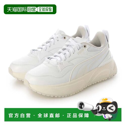 日本直邮PUMA 彪马R78 DISRUPT运动鞋 白灰配色
