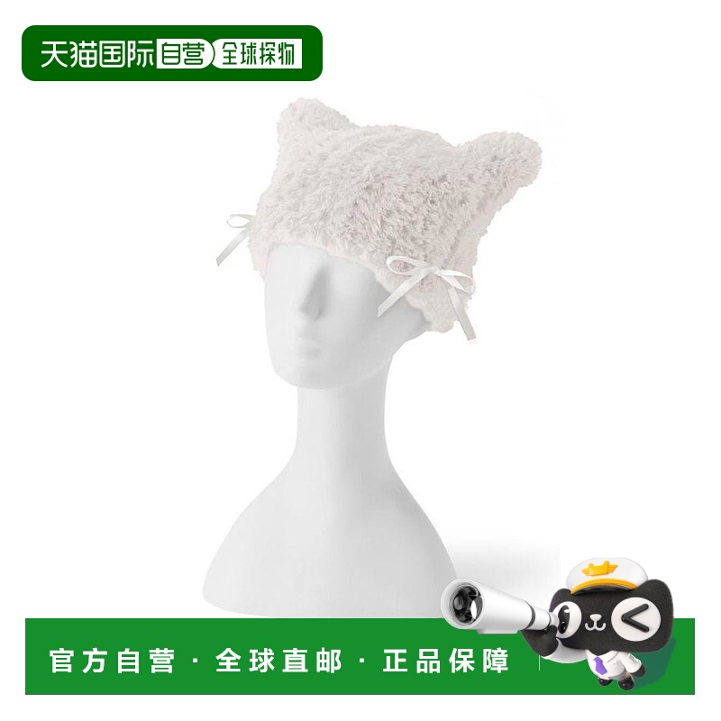 日本直邮日潮 GRL 猫耳 蝴蝶结 针织帽 bl147 韩系早秋氛围感穿搭