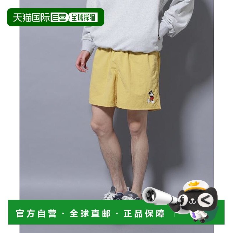 1h可退 日本直邮NANO universe 「NJ/CLUB」 米奇/尼龙短裤运动