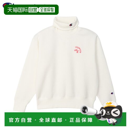 日本直邮Champion Tech Weave Terry 女士半高领长袖卫衣 CW-CG00
