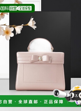 1h可退 日本直邮SAMANTHAVEGA 女装 珍珠色水钻蝴蝶结2WAY斜挎包