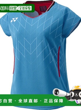 日本直邮Yonex 女士修身网球比赛衬衫短袖20915-449