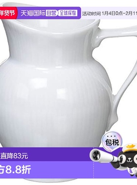【日本直邮】皇家哥本哈根 奶油壶 白花 1017391 白色 80ml