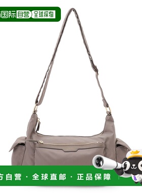 1h可退 日本直邮23区 女装 尼龙侧边口袋 单肩包 可调节肩带 BO3D