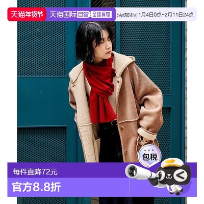 1h可退 日本直邮FREAK'S STORE 女装 双面穿 灯芯绒毛绒连帽夹克