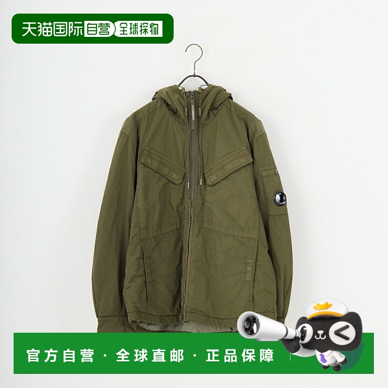 1h可退 日本直邮C.P.COMPANY 男装 Chrome-R 机能风连帽中棉外套