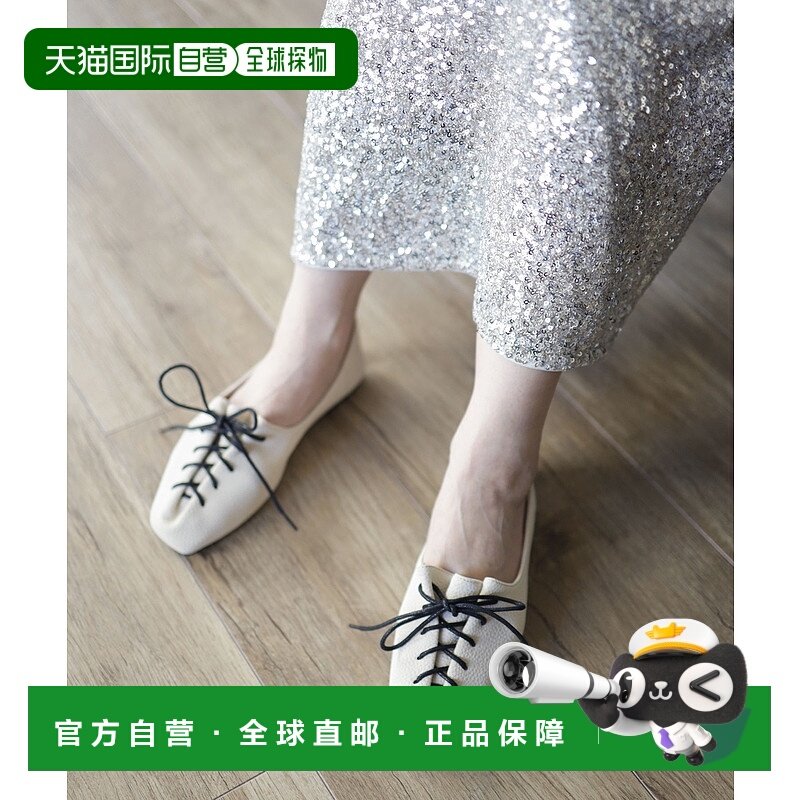 日本直邮SESTO 女士不对称系带平底单鞋 dtp5510女鞋,女鞋,浅口单鞋,淘宝优惠券,粉丝福利购,淘宝优惠卷