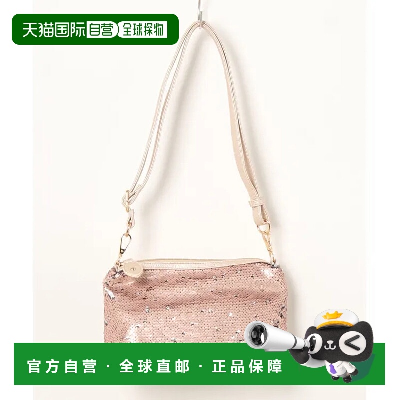 1h可退 日本直邮MK MICHEL KLEIN 女士2WAY亮片设计包包 立体形状