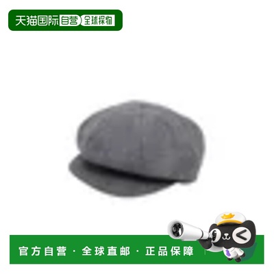 1h可退 日本直邮KIJIMA TAKAYUKI 男士MELTON CASQUETTE秋冬款毛