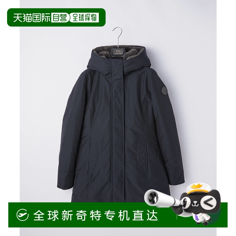 日本直邮WOOLRICH 女式羽绒服外套 BOULDER 仿毛派克大衣 CFWWOU0