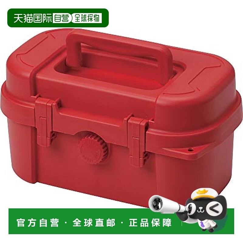 【日本直邮】Trusco中山 工具箱 260x155x139mm 红色 TAK-11RE