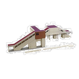 自营|KATO建筑模型近郊型桥上车站扩展套装23-123模型母婴