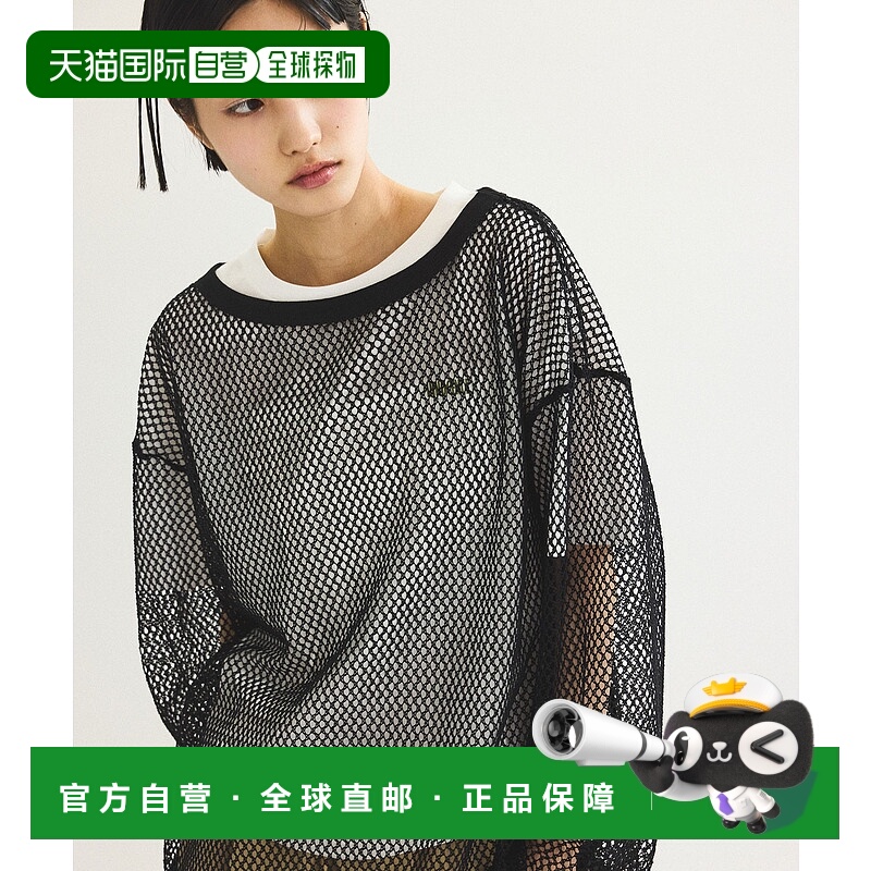 1h可退 日本直邮Adam et Rope' 女士透气网眼长袖T恤 2025AGAM052