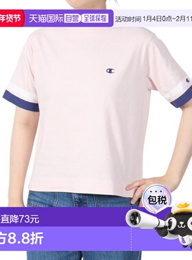 日本直邮Champion 女士短袖T恤 CW-B321 910