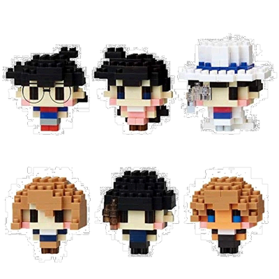 【日本直邮】河田 Nanoblock 名侦探柯南 NBMC03S 一箱六个 六种