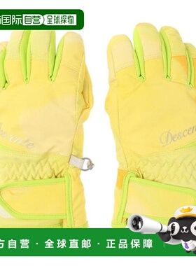 日本直邮Descente 儿童五指滑雪手套 [DWDUJD04X YML(Jr)]