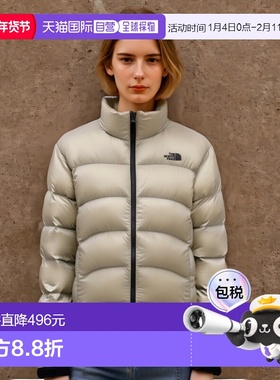 日本直邮The North Face 女士拉链式 Aconcagua 羽绒服秋冬季羽绒