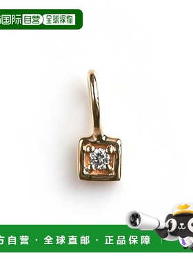 1h可退 日本直邮cui-cuiK10YG钻石吊坠4月诞生石783273cuicui