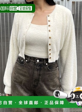 日本直邮EMODA 女装 舒适双层针织套装 宽松短款设计 04256267030