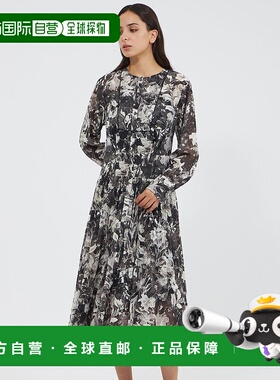 1h可退 日本直邮EPOCA 女士几何印花层叠长裙 M5J39629__连衣裙