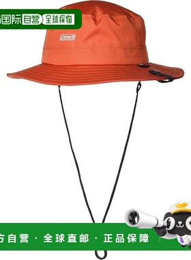 【日本直邮】Coleman科勒曼 男士露营遮阳草帽 橙色 187-007A