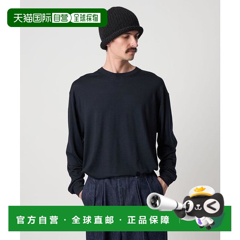 1h可退 日本直邮Steven Alan  美丽诺羊毛圆领宽松T恤