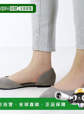 【日本直邮】SFW Liberty Doll 绒面革侧开高跟鞋（灰色）一脚蹬