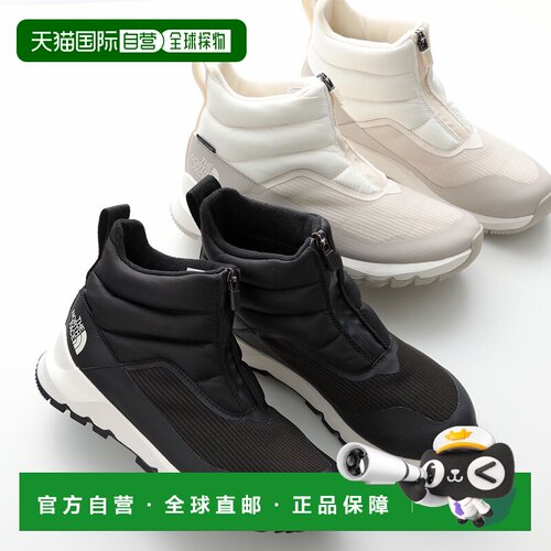 日本直邮THE NORTH FACE 北面短靴女士热球渐进拉链二代雪地靴北
