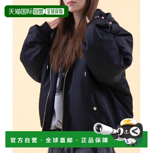 1h可退 日本直邮WOND 女装 2WAY宽松连帽夹克 可拆卸风帽设计  WD