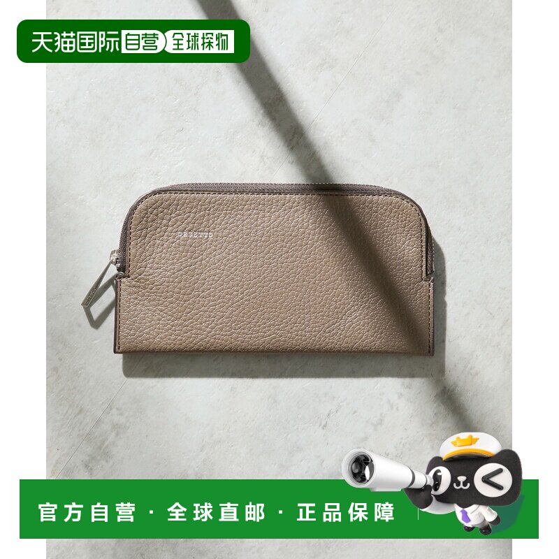 日本直邮ORSETTO 女士 山羊皮拼牛皮 内7卡位折叠钱包 W185H95mm