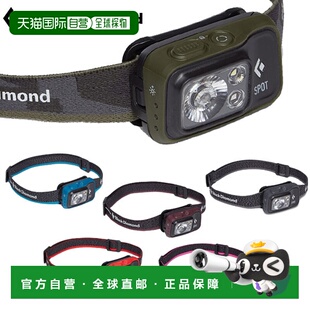 日本直邮Black Diamond Spot 400 登山和徒步旅行头灯 BD81308