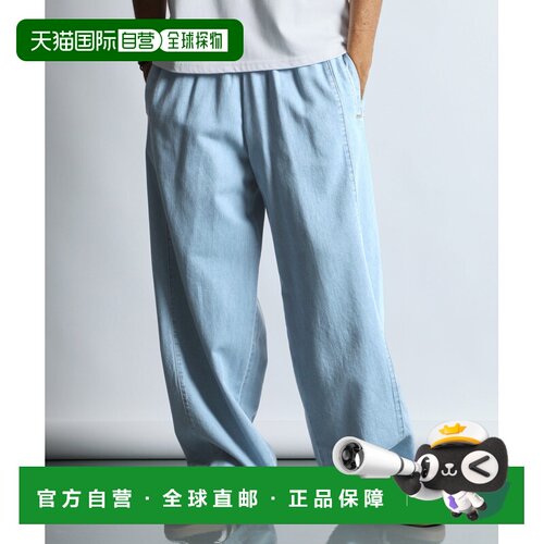 日本直邮DUFFER 男士 轻量破损丹宁桶型休闲裤 167094 P284J