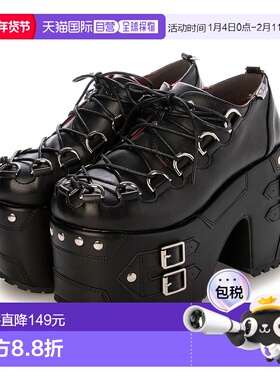 日本直邮YOSUKE 直営SHOP限定厚底系带运动鞋 YO729BW19975