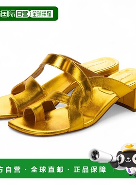 日本直邮FABIO RUSCONI 方头丁字凉鞋 FA933BW022032厚底