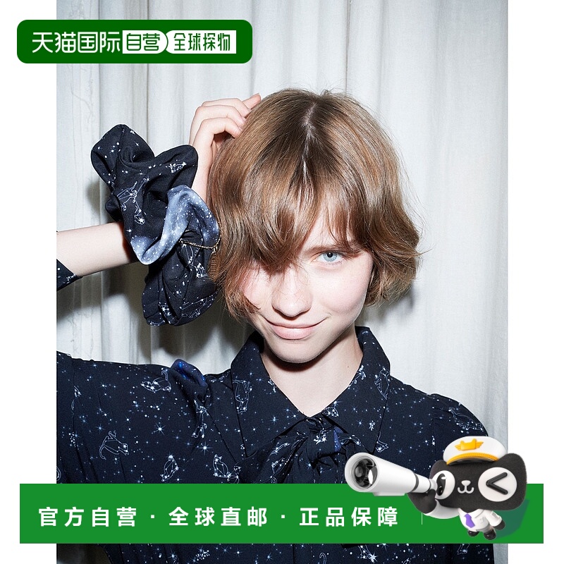 1h可退 日本直邮mmts 女装 猫星座图案 发圈 宽松设计 可作手环 1