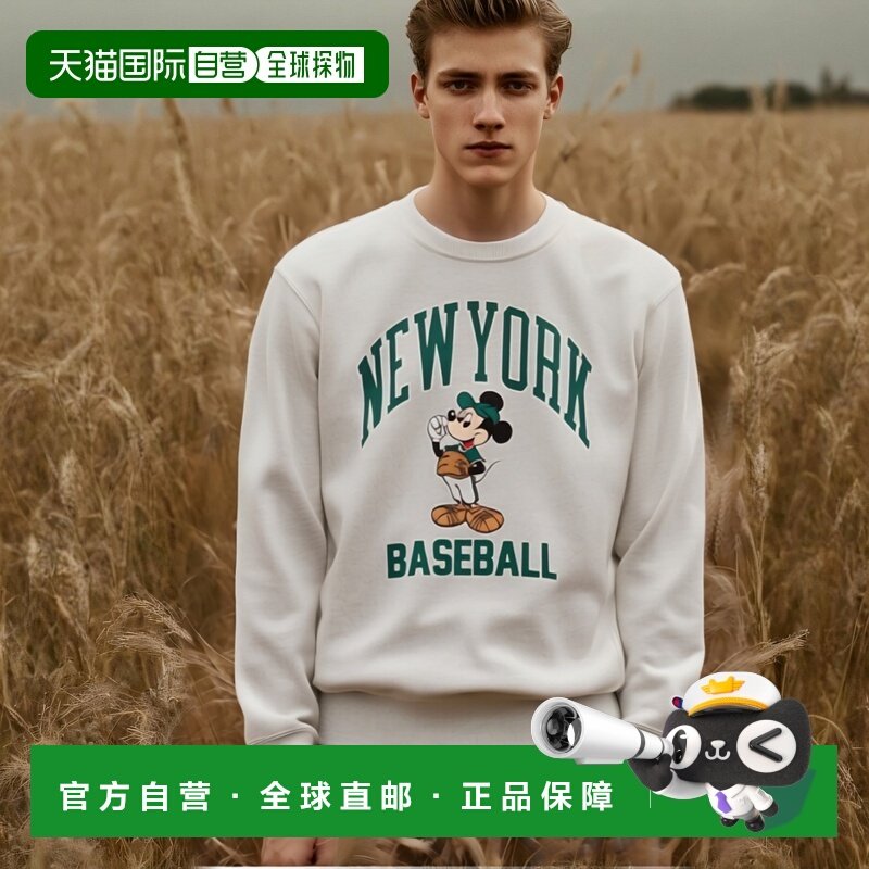 日本直邮冠军 Champion 运动服装 男女通用 (R) 圆领针织运动衫 C