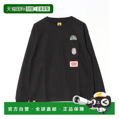 1h可退 日本直邮COBMASTER 男女同款 鹿の子面料 胸袋刺绣徽章 长