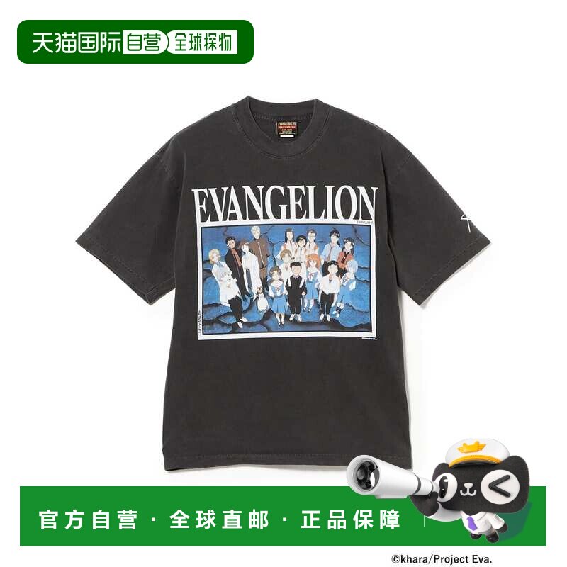 日本直邮EVANGELION:95 男士 全棉重磅印花T恤EVA0096 2304032512图片