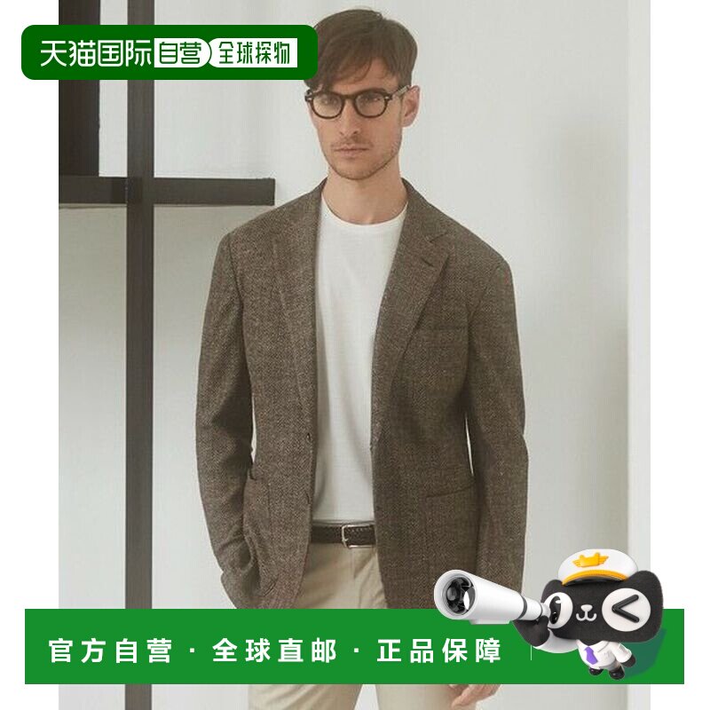 日本直邮ONWARD Gotairiku 宫田毛织 亚麻针织开衫夹克外套