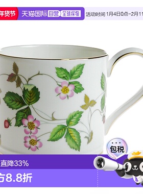 【日本直邮】WEDGWOOD威基伍德野草莓Delphi杯碟骨瓷欧式奢华咖啡