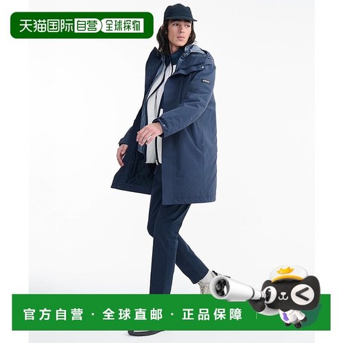 日本直邮AIGLE 透湿防水长连帽外套 AI715EM015249