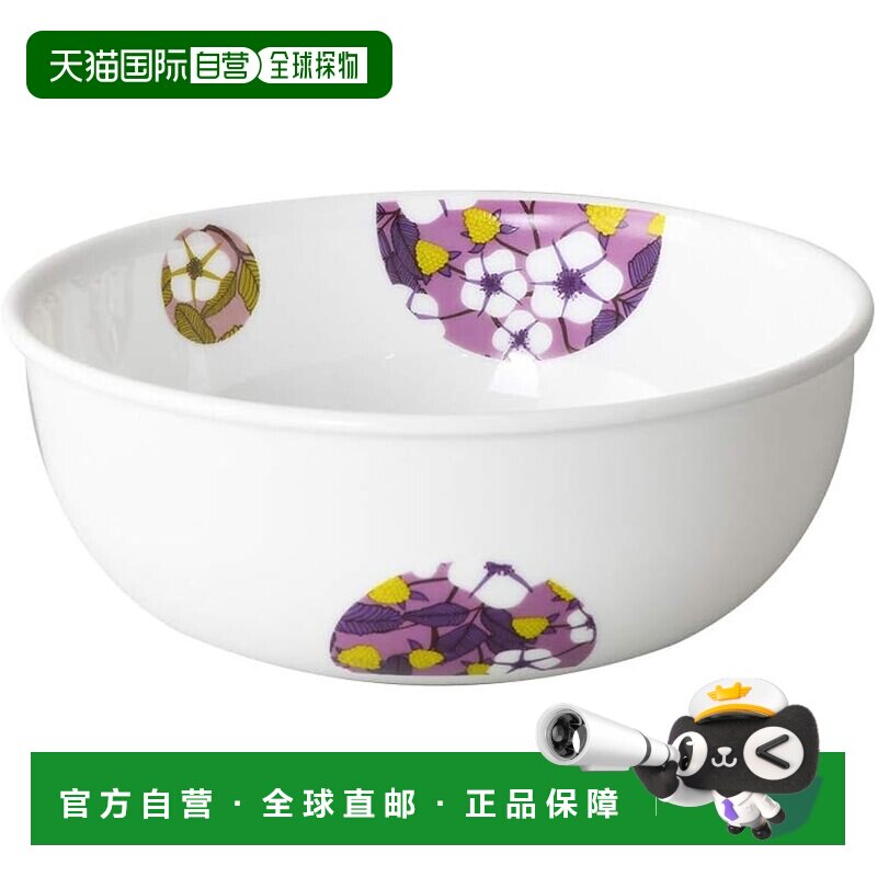 【日本直邮】Corelle康宁 强化玻璃沙拉碗J416-BBFL CP-9184钢化图片