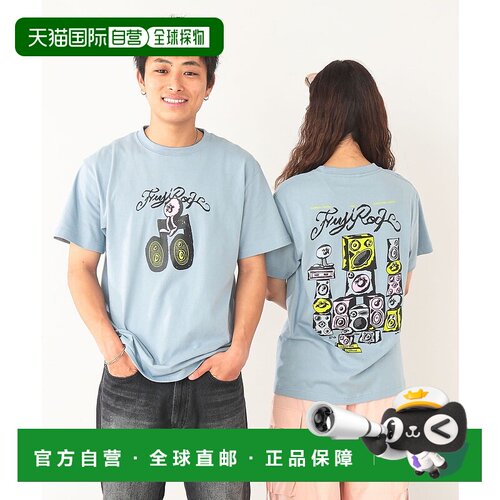 1h可退 日本直邮FUJI ROCK FESTIVAL 2025 男士摇滚音乐节T恤 750