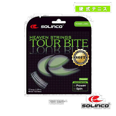 SOLINCO 网球线 单根 TOUR BITE SOFT Tour Bite Soft KS聚酯