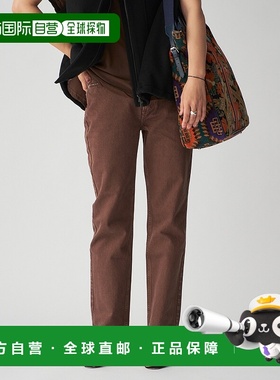 1h可退 日本直邮upper hights 女装 THE ELISA 中腰无弹力复古牛