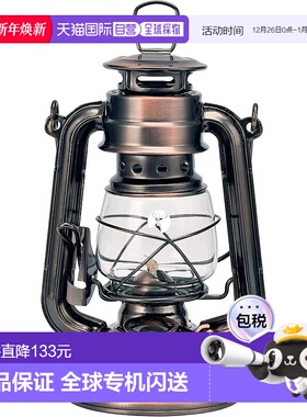 【日本直邮】鹿牌 燃料式提灯 小号油灯120x100x高190mm 青铜色